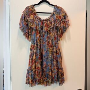Zimmermann Multicolor Floral Dress